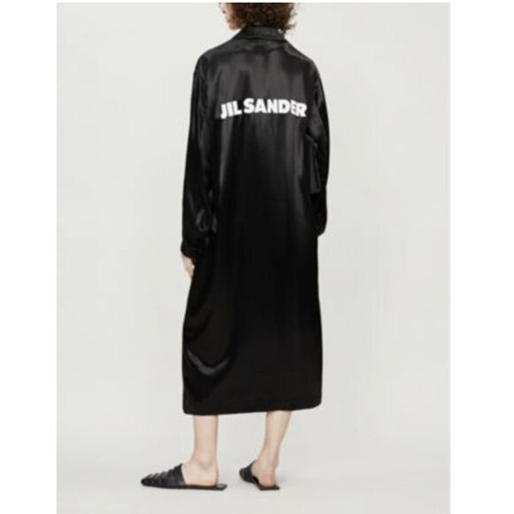 Jil Sander Black Trench Coat - Picture 15 of 15